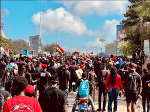 ‘FreeTheCitizens’ protesters present petition to Attorney-General’s Office