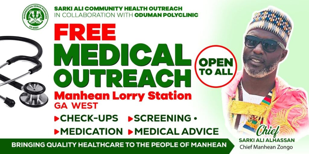 Free Medicines, Referrals Highlight Sarki Ali’s Community Health Initiative in Manhean Zongo